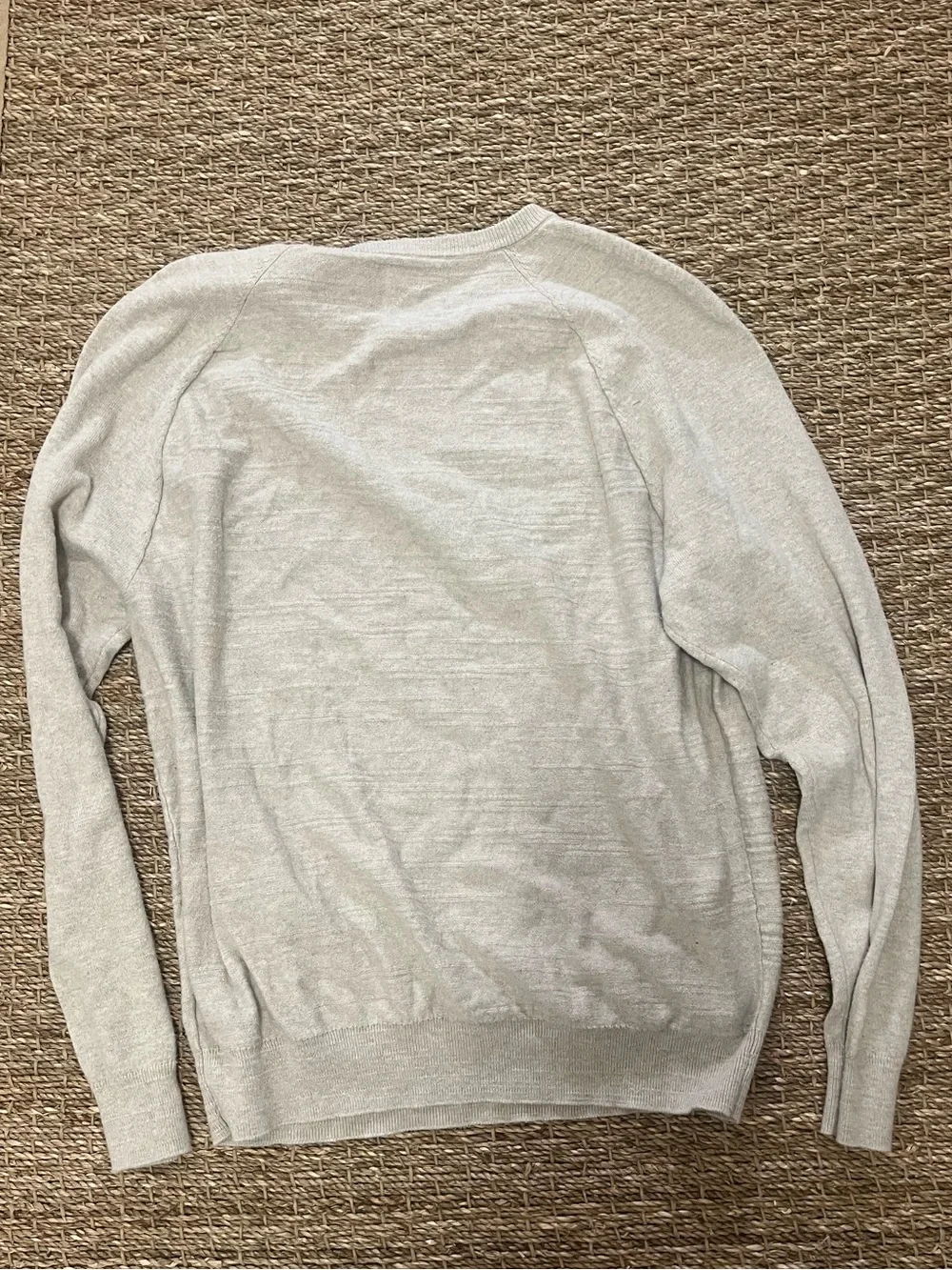 J.Crew Men's 100% Cotton Lightweight Crewneck Sweater - Light Tan
